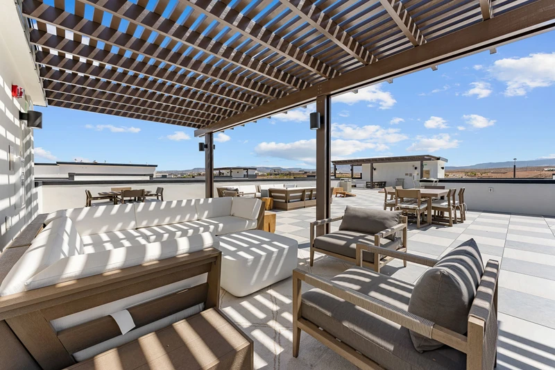 Sand Building Roof Sky Deck