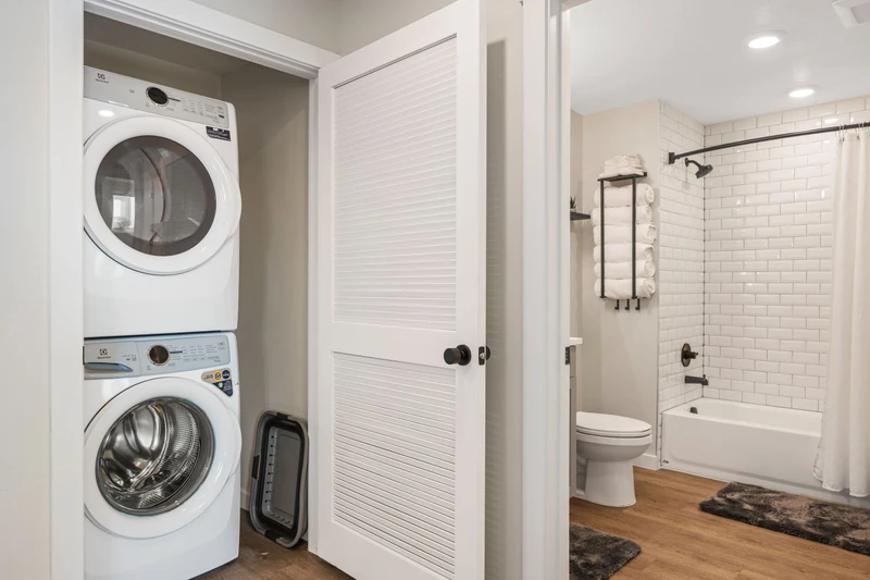 Stacked Washer and Dryer
