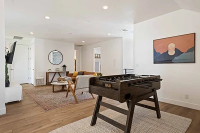 Loft and Foosball Table