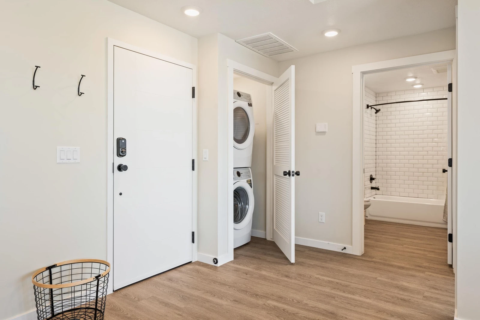 Stacked Washer and Dryer