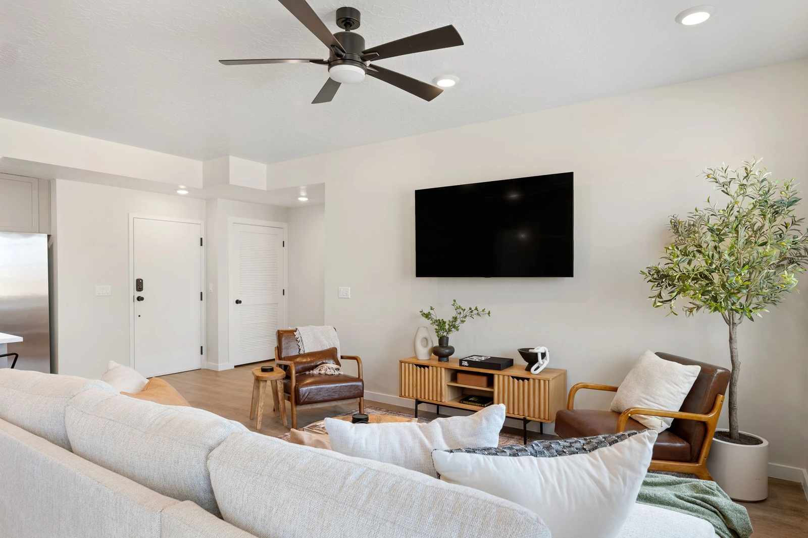 Living Room with Sofa Sleeper