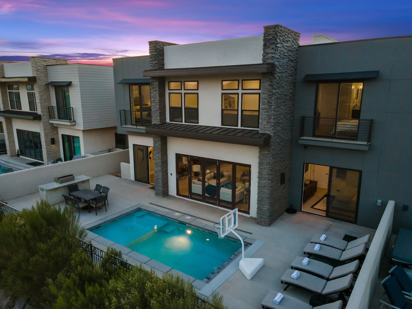 Backyard Exterior View
