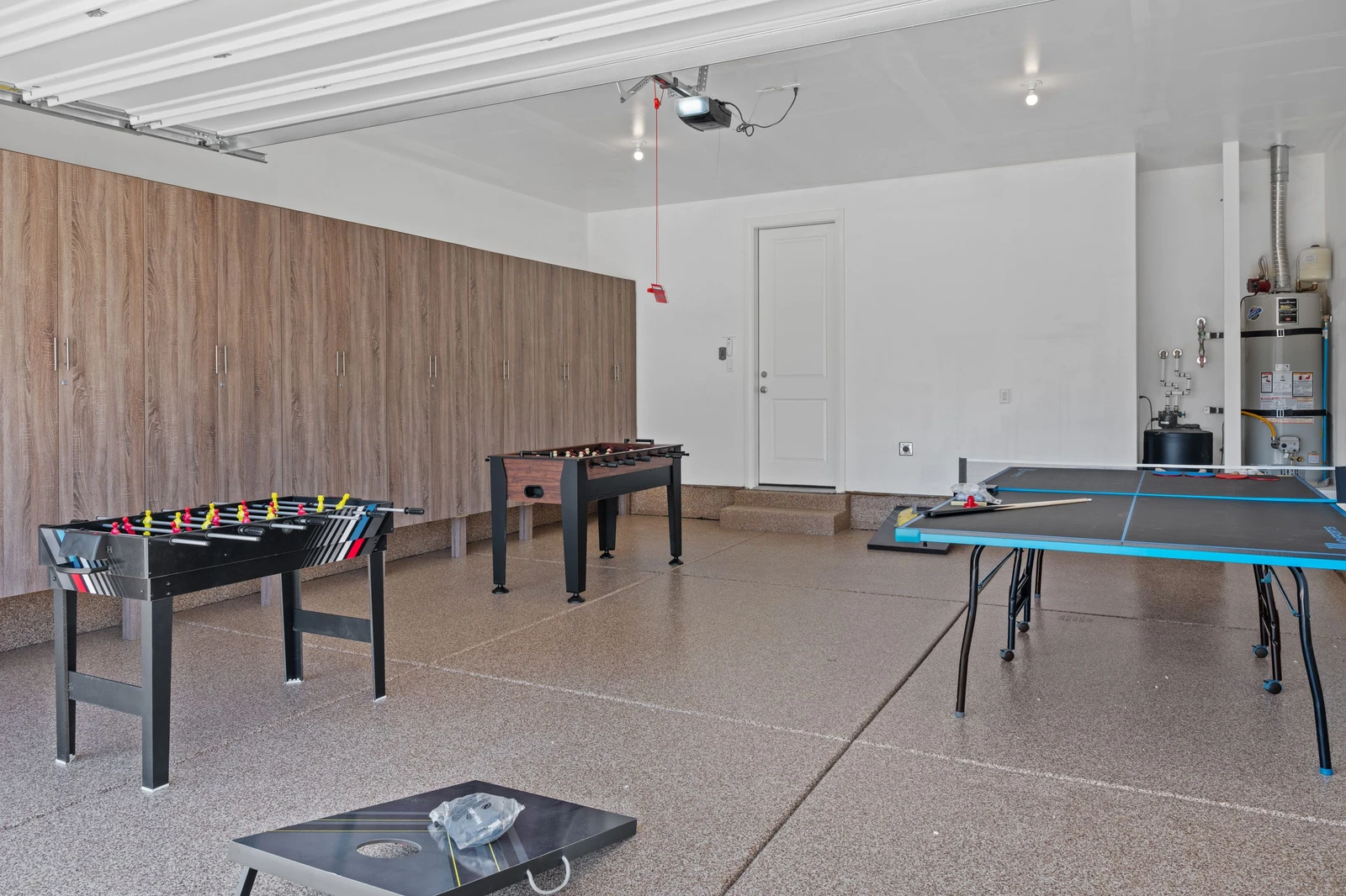 Game Room in Garage