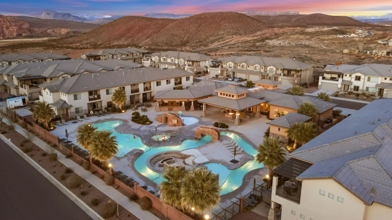 Evening Resort View