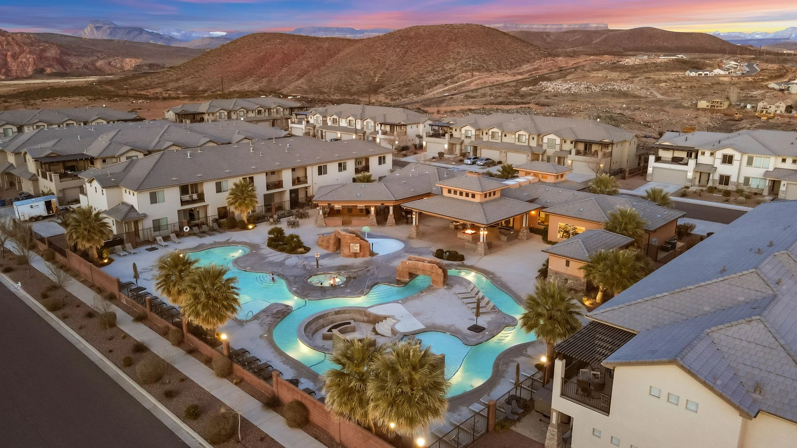 Evening Resort View