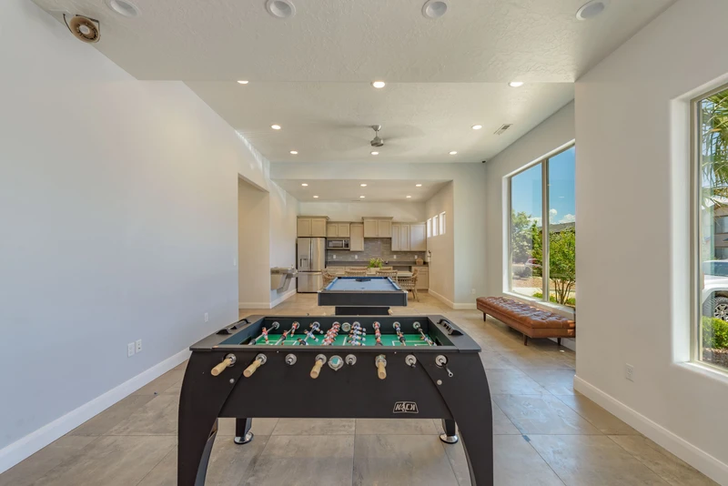 Community Clubhouse + Foosball, Pool, & Kitchen