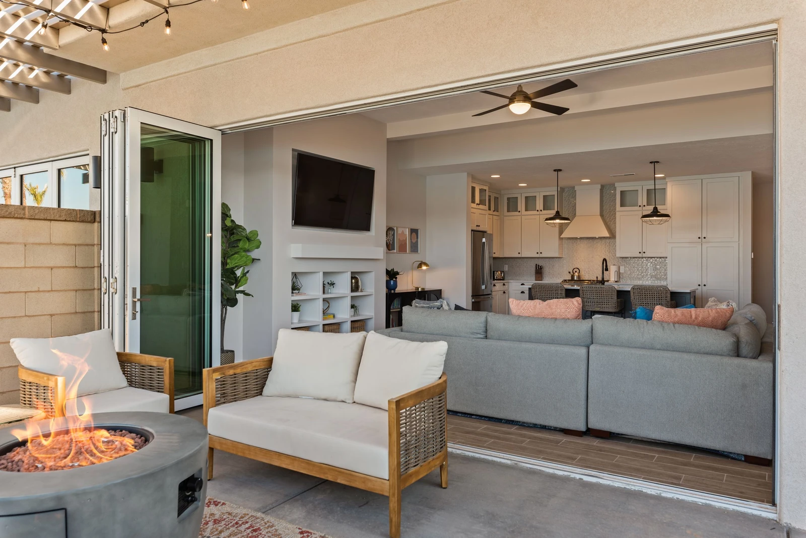 House 1: Indoor/Outdoor Gathering Space