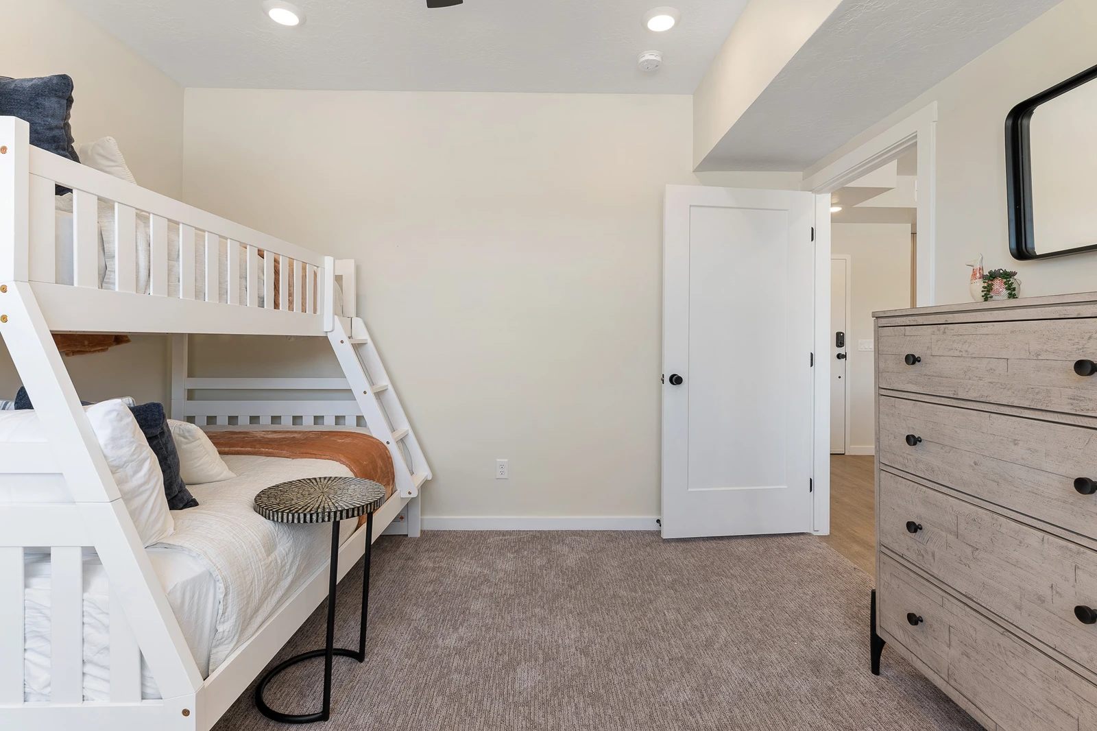 Twin over Double Bunk Bedroom