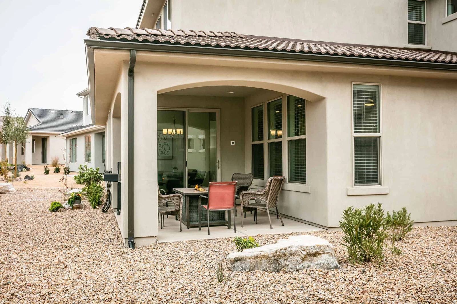 House 1 Covered Patio