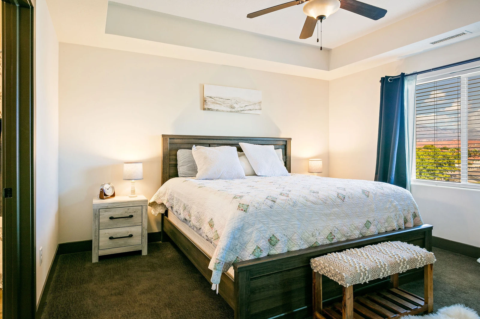 King Bedroom - Unit 1
