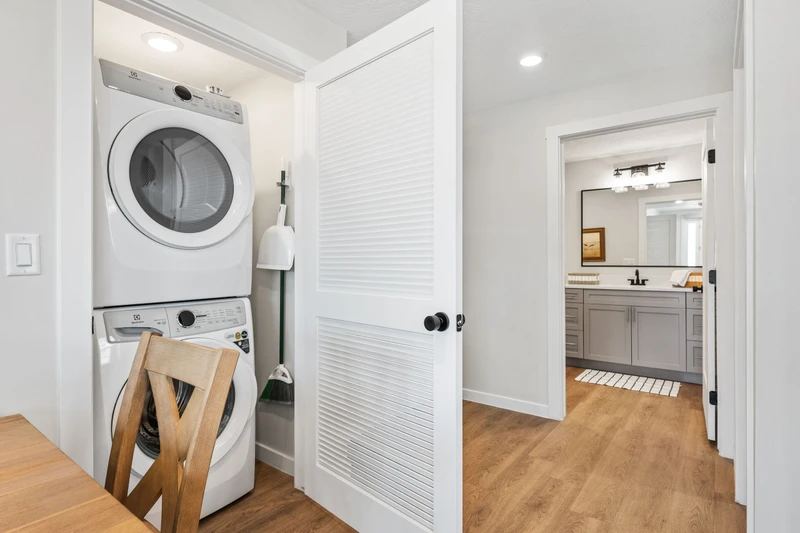 Stacked Washer and Dryer