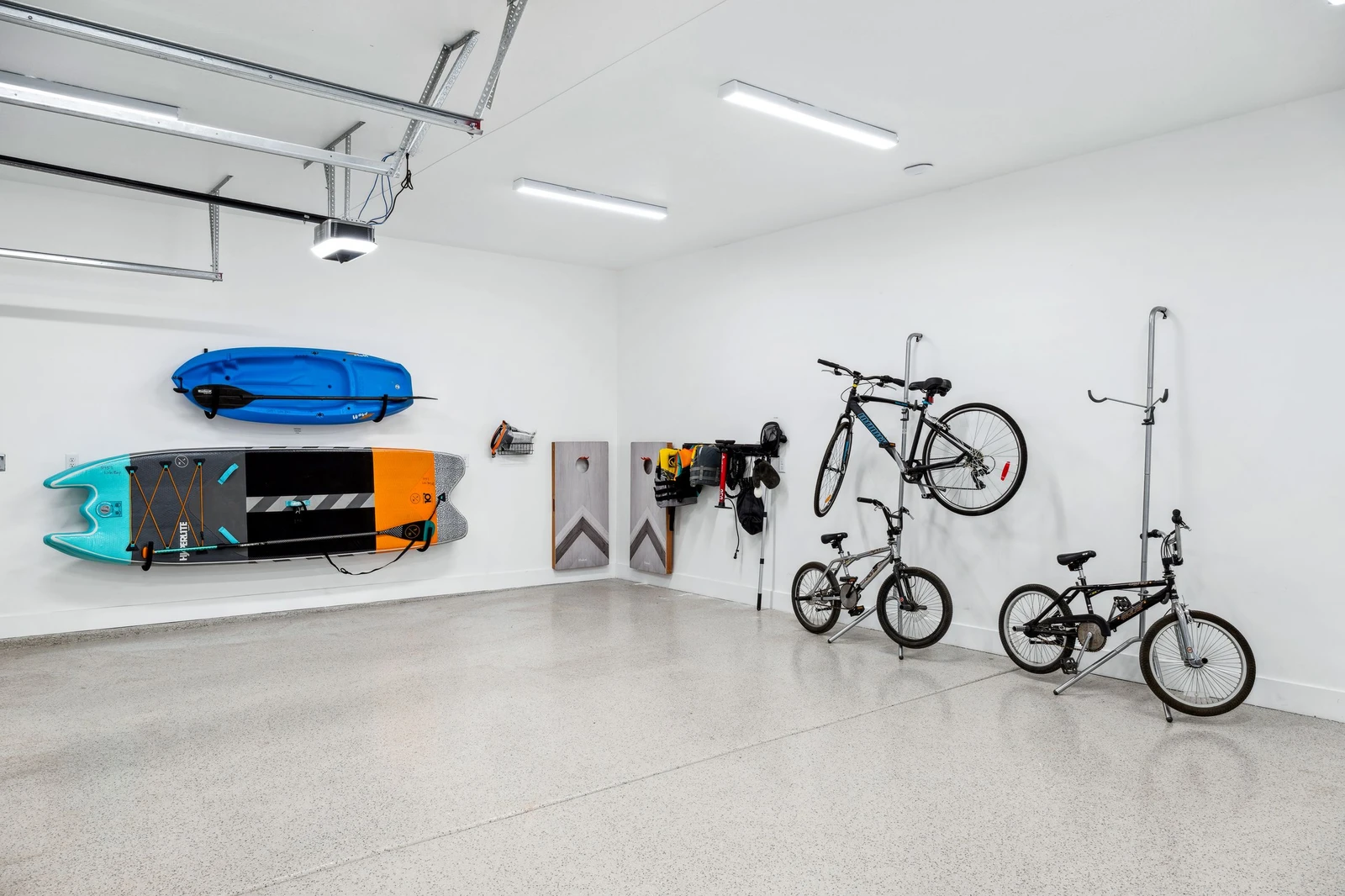 Bikes (1 Adult and 2 Kids), 2 Kayaks