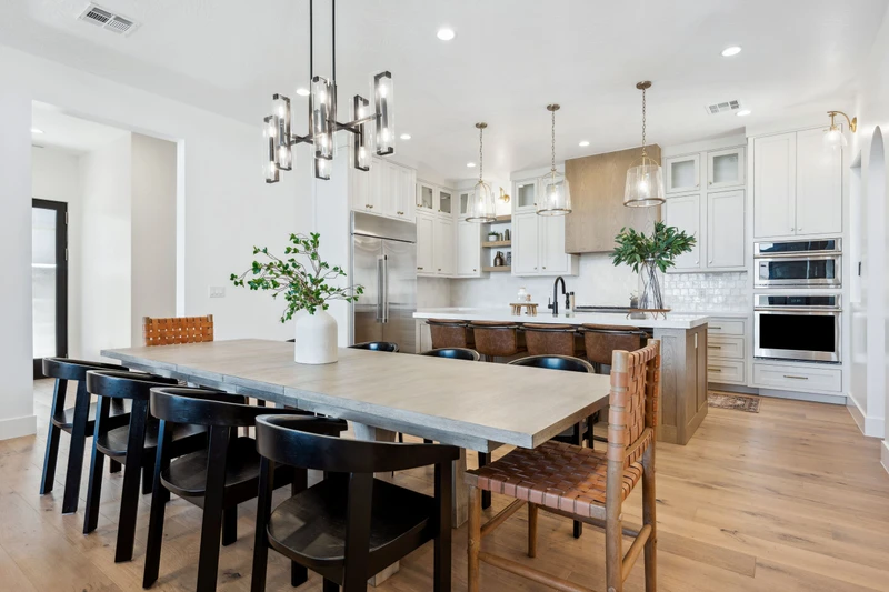Dining Room and Fully Equipped Kitchen