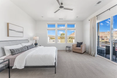 King Bedroom with Patio