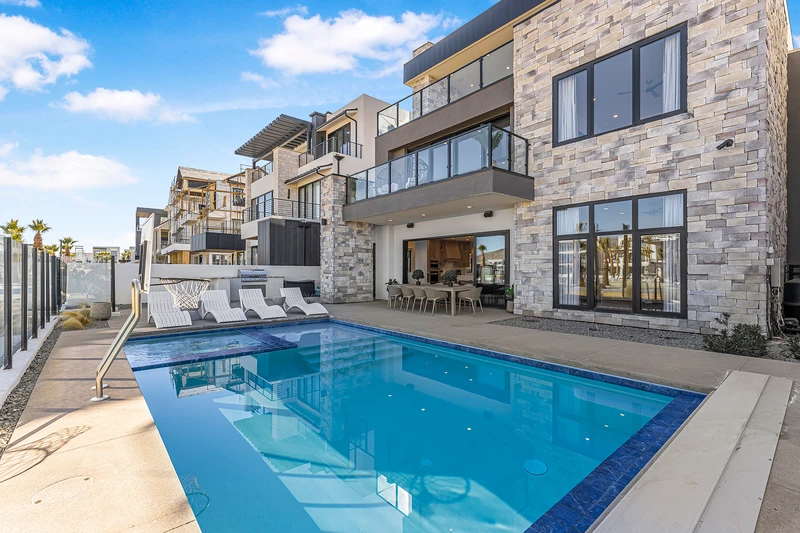 Private Pool and Hot Tub with Lagoon Front Beach Access