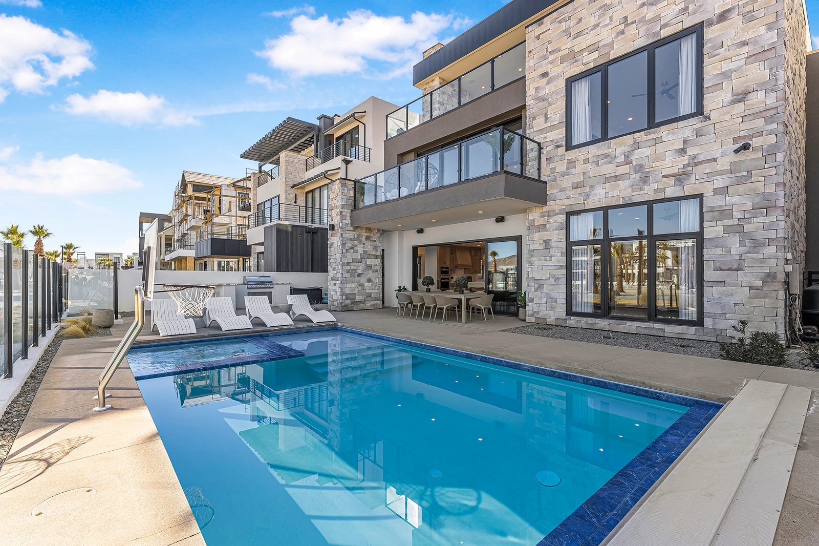 Private Pool and Hot Tub with Lagoon Front Beach Access