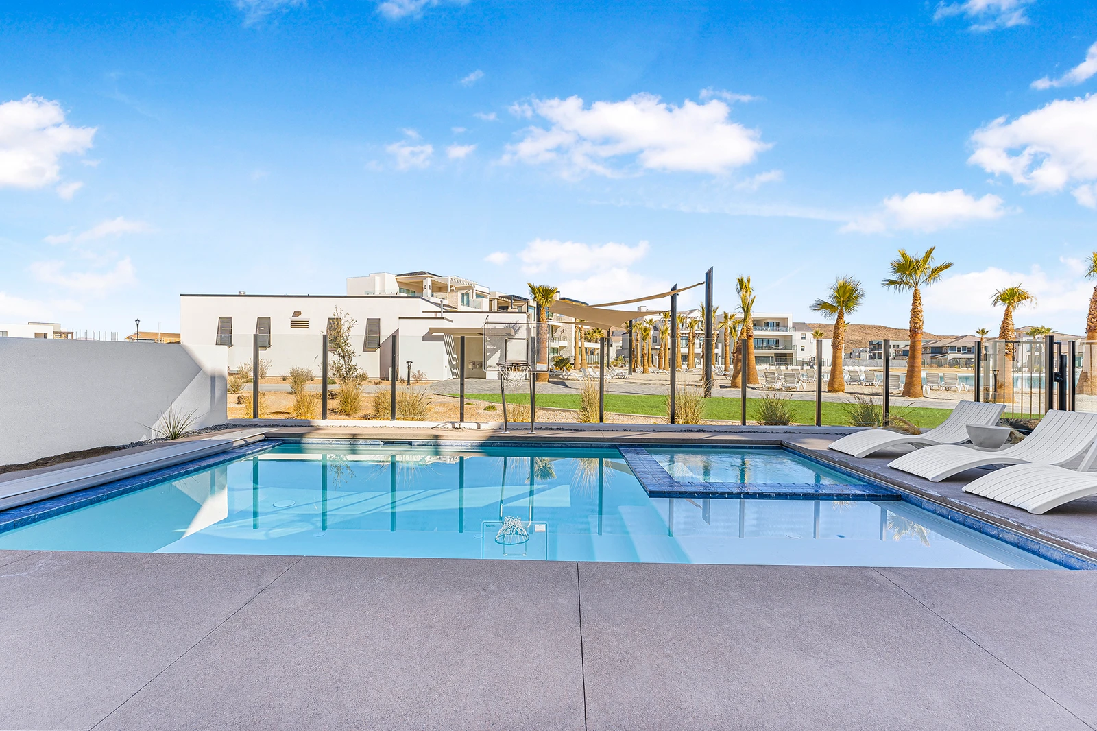 Private Pool and Hot Tub with Lagoon Front Beach Access