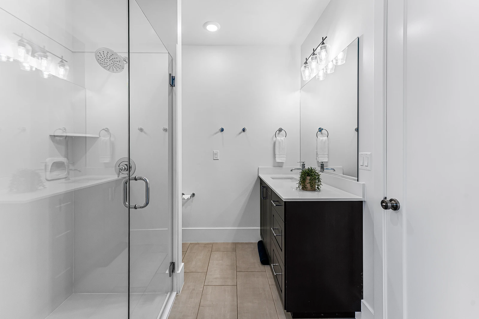 Bathroom with Standing Shower