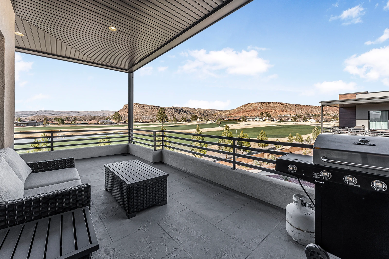 Balcony with Golf Course View