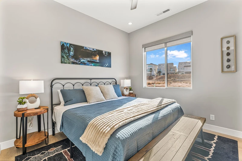 King Bedroom with Attached Bathroom on Main Level