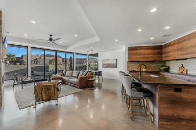 Living Room and Kitchen