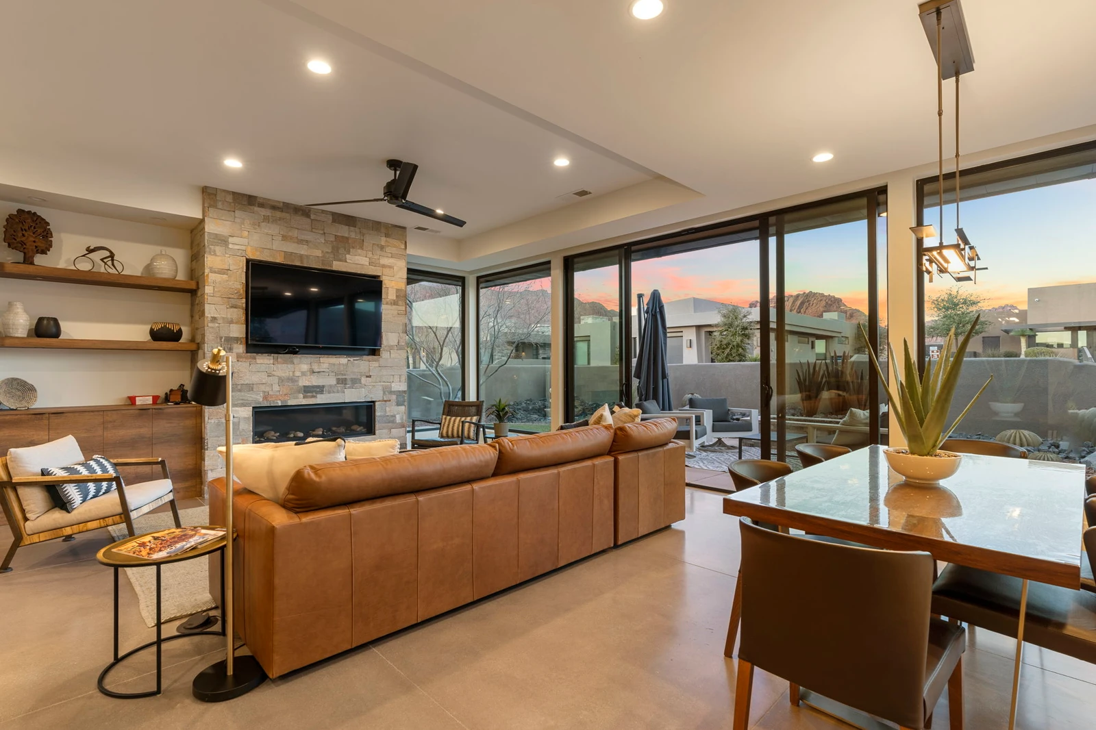 Open Living Dining