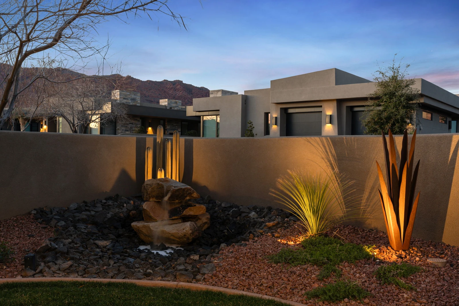 Backyard Water Feature
