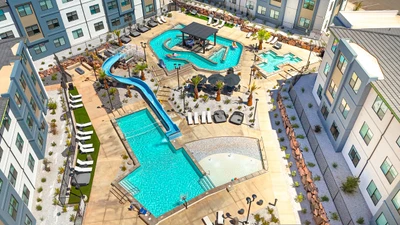 Terra Amenities, Waterslide, Lazy River, Pool