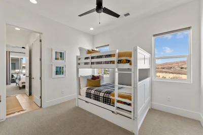 Full / Full Bunk with Twin Trundle