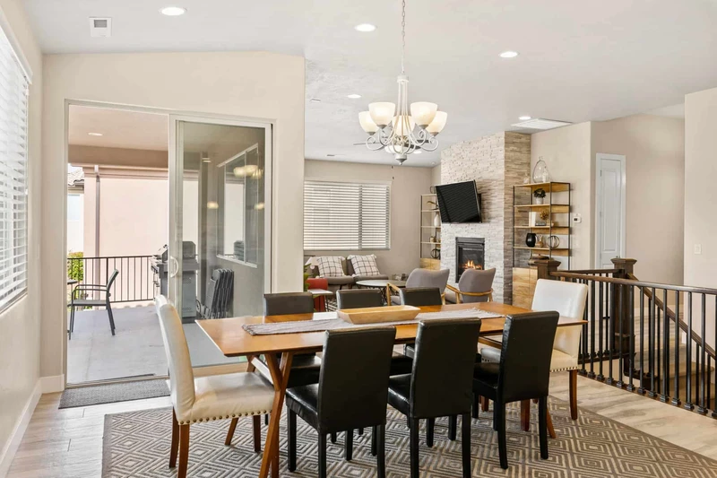 Unit 2 Dining and Living Rooms