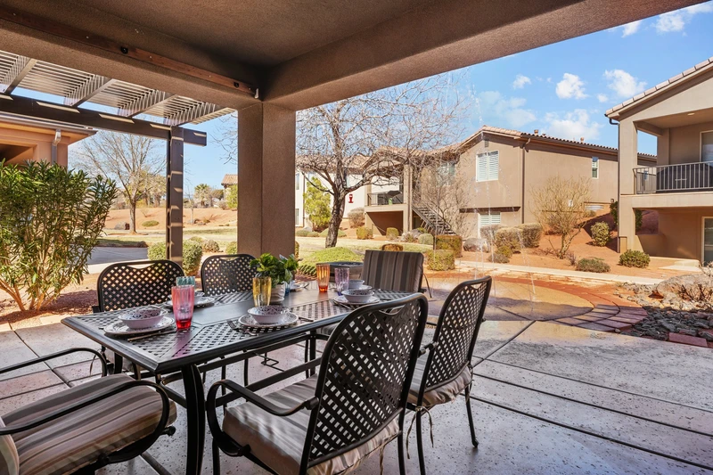 Unit 1 Back Patio