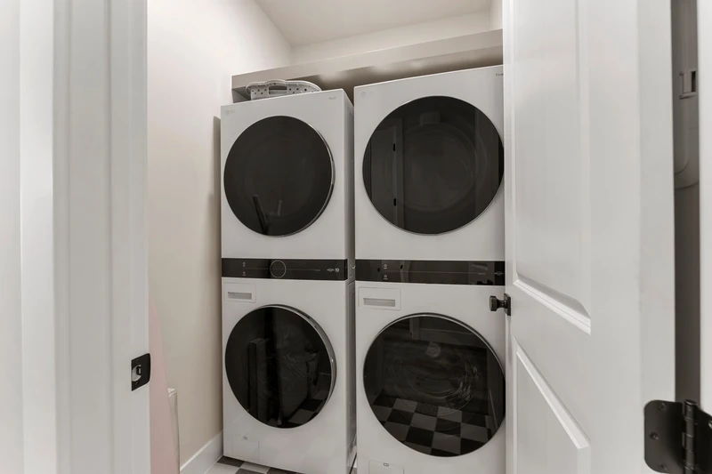 Double Washer and Dryer