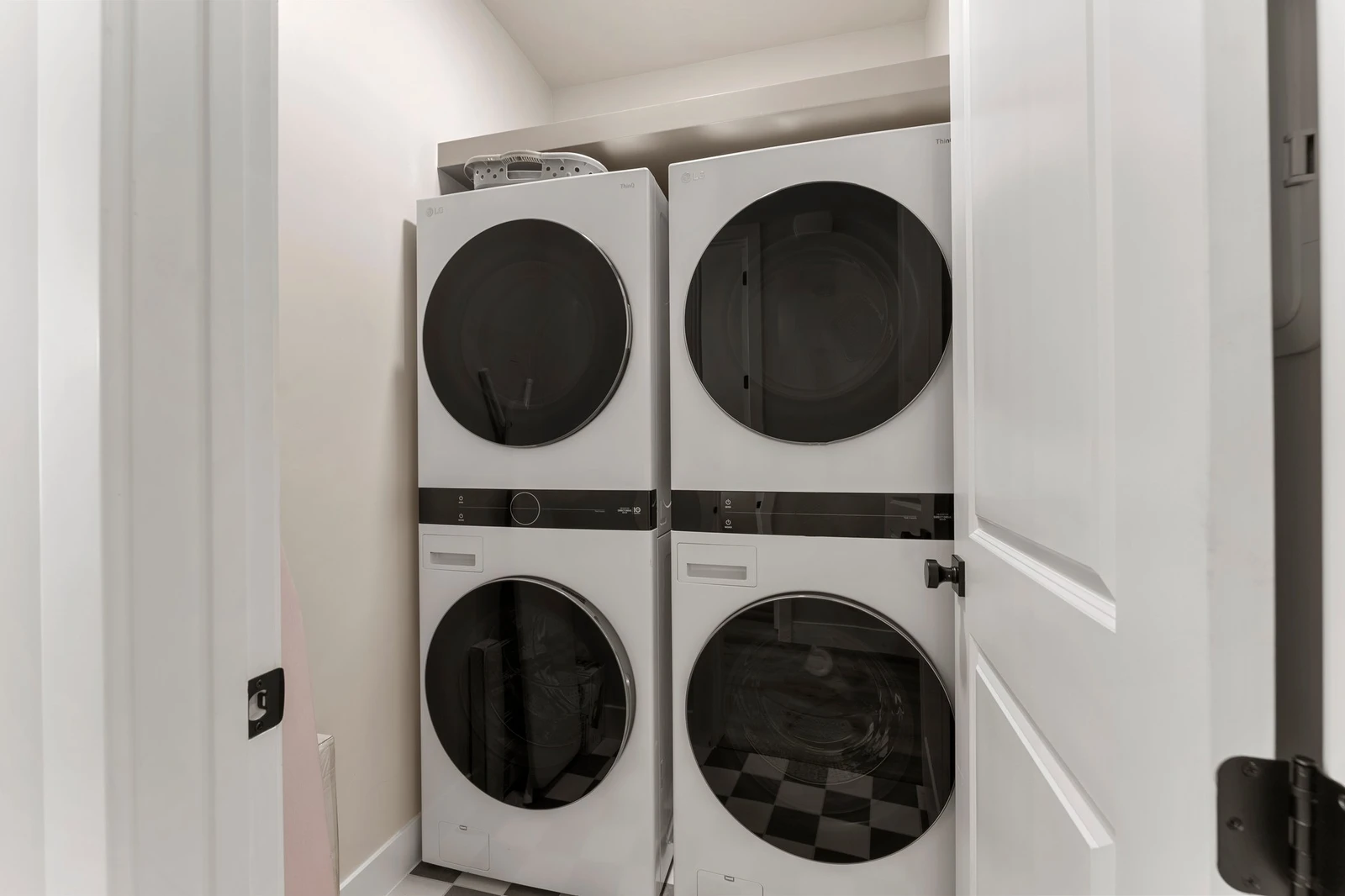 Double Washer and Dryer