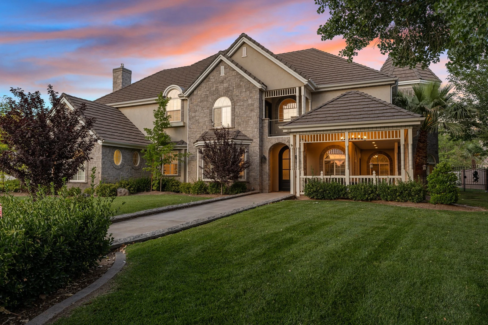 Front Exterior at Dusk