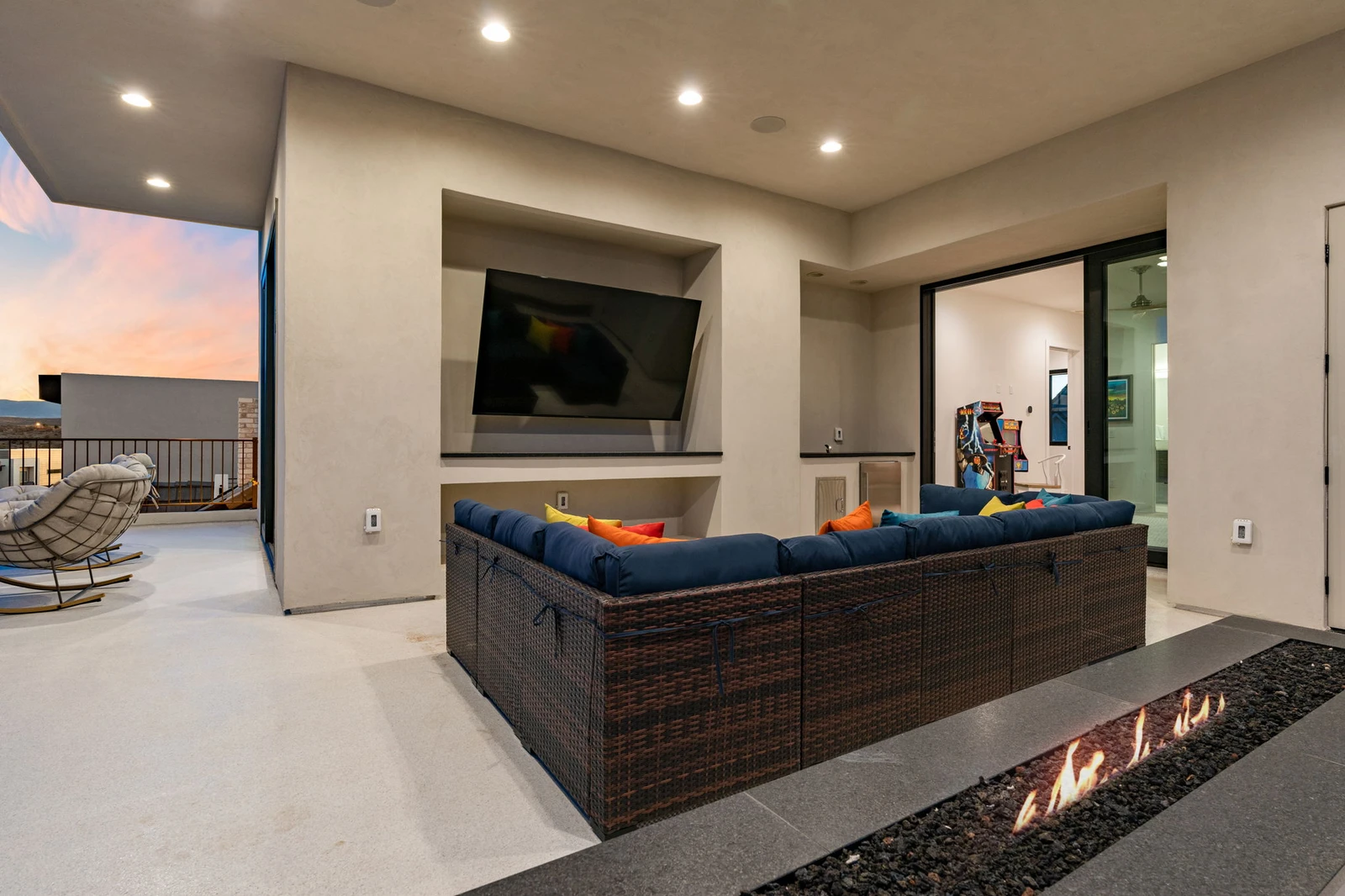 Upstairs Deck