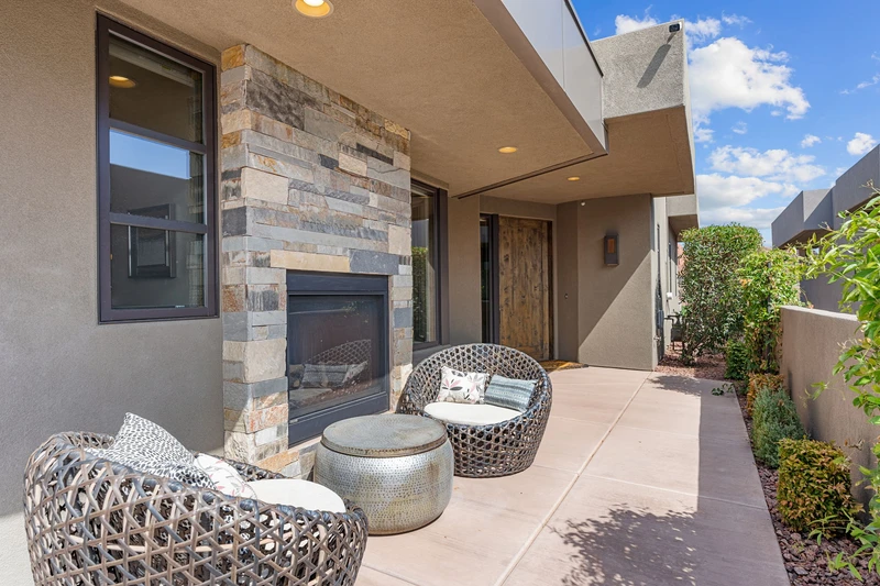 Outdoor Fireplace