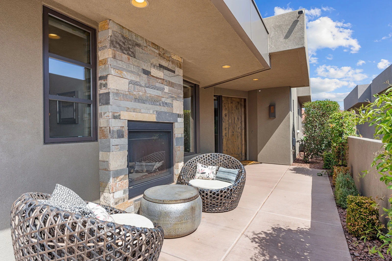 Outdoor Fireplace