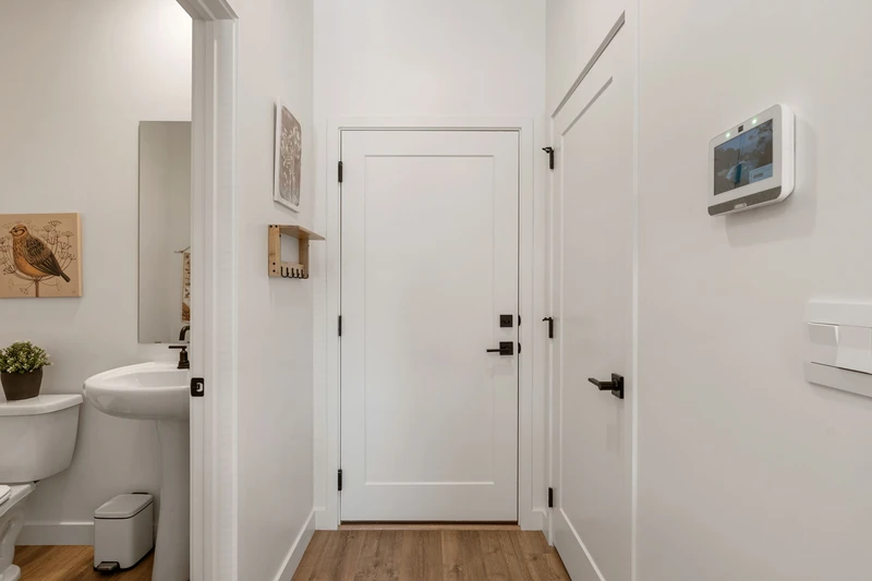 Half Bath + Hallway
