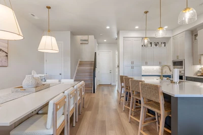 Fully Equipped Kitchen + Dining Area