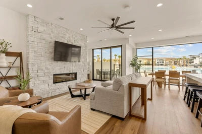 Unit B - Living Area