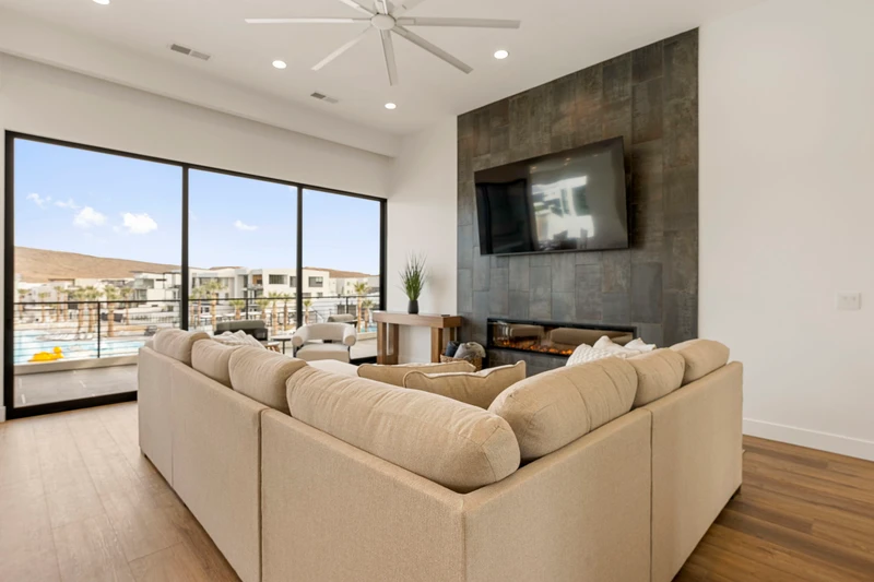 Unit C - Living Room