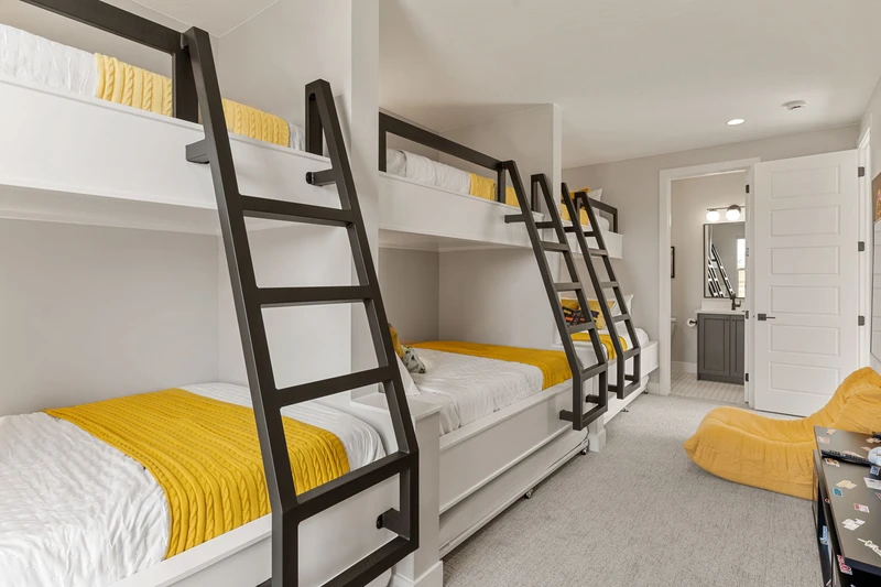 3 Twin/Double Bunks + 3 Twin Trundles