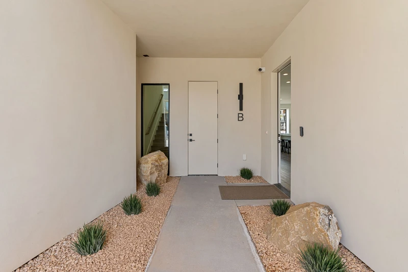 Unit B - Front Door