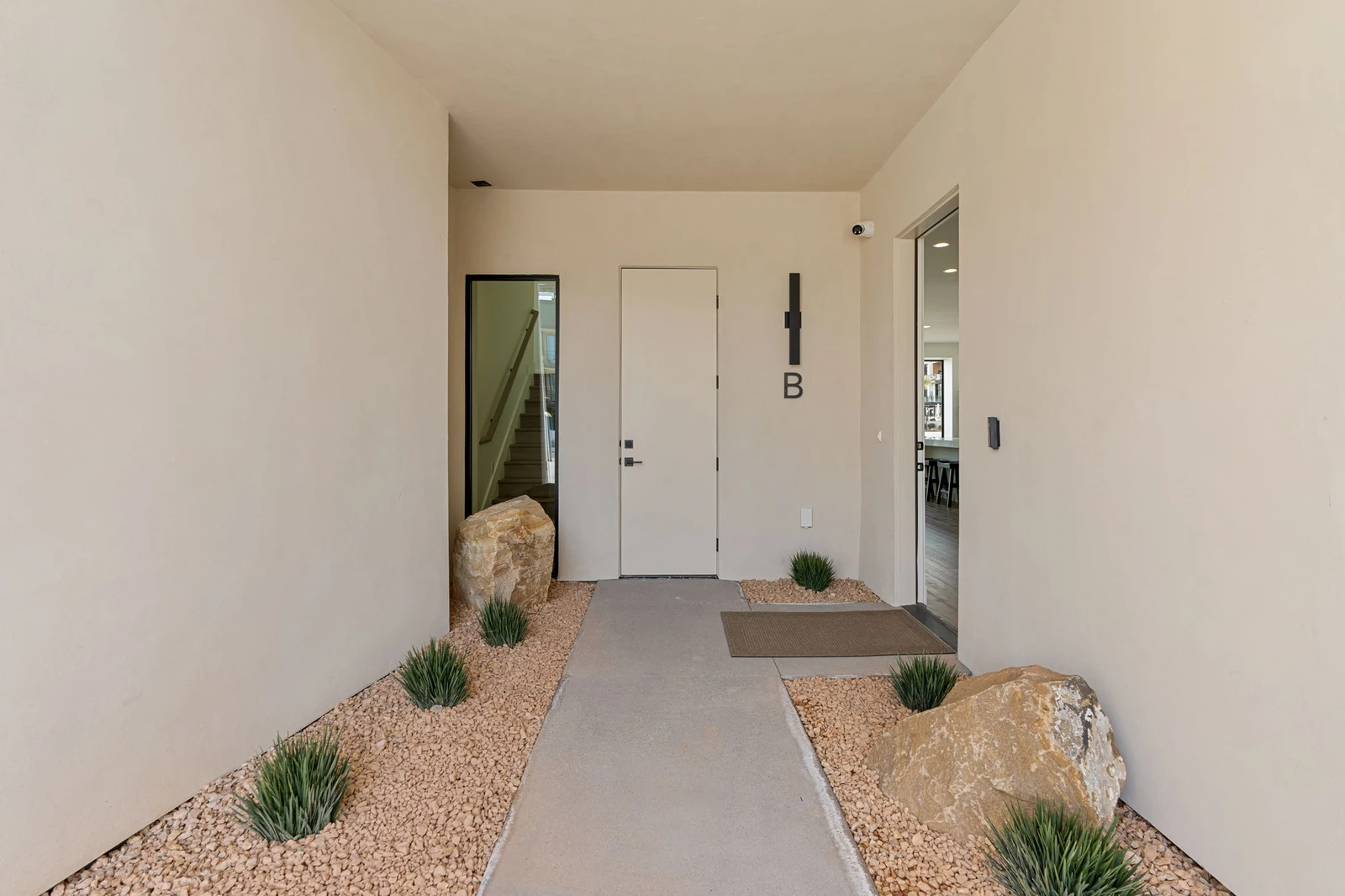Unit B - Front Door