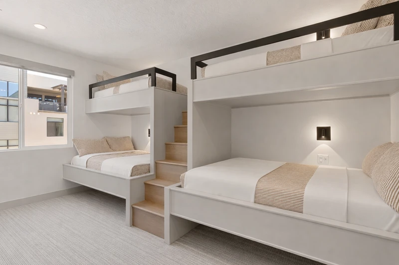 2 Twin/Double Bunks