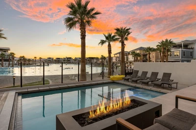 Private Pool + Fire Table
