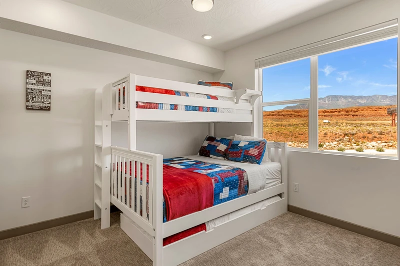 Twin XL/Queen Bunk + Twin XL Trundle